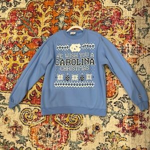Carolina Tar Heels Christmas Sweatshirt